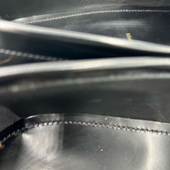 Men’s Prada, leather triangle logo loafers size 11 fits larger made in Italy - Picture 9 of 10